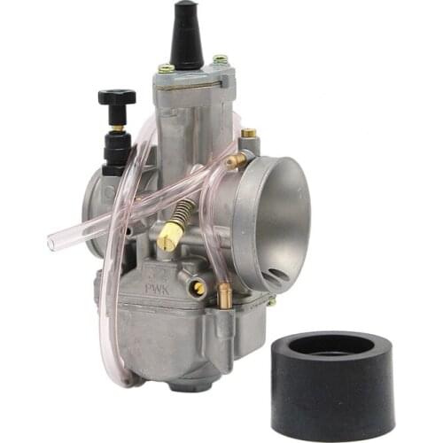 Free shipping Racing 2T 4T Universal Koso PWK Motorcycle Carburetor 21 24 26 28 30 32 34mm With Power Jet For Racing Moto