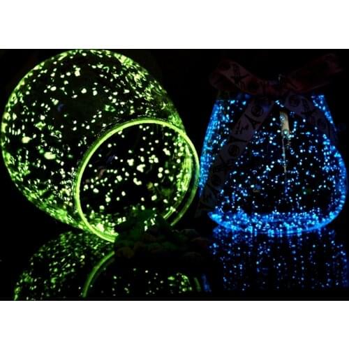 1 Bag Luminous Particles Sand Colorful Fluorescent Glow Powder Glow In The Dark Outdoor Camping Survival Multi Tools Camp Gears