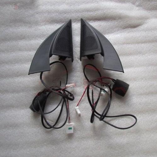1pair for Kia K2KXcross 2017 Audio Modified Tweeter A-pillar Horn with Cover