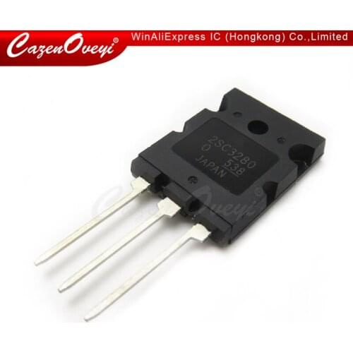 10pcs/lot =5pairs 2SA1301 2SC3280 5pcs A1301 + 5pcs C3280 TO-3P In Stock