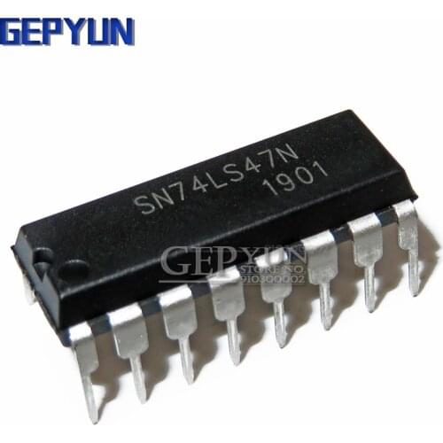 10PCS SN74LS47N SN74LS47 DIP16 DIP 74LS47N 74LS47 Gepyun