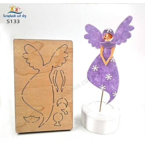 Angel S133 Muyu Wooden Mold Scrapbook Cutting Dies Suitable For Market General Machines