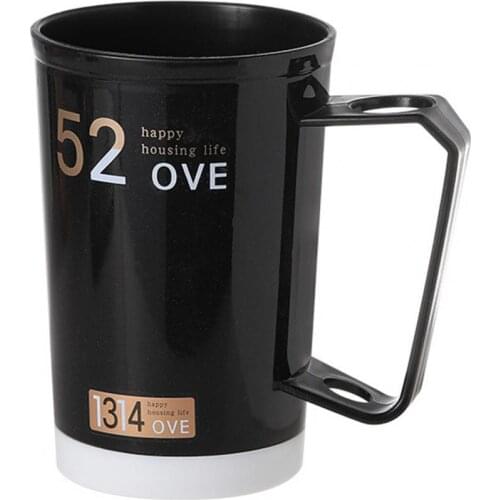 Toothbrush Cup Durable Anti-slip 4 Colors Color Matching Mouthwash Cup for Bathroom