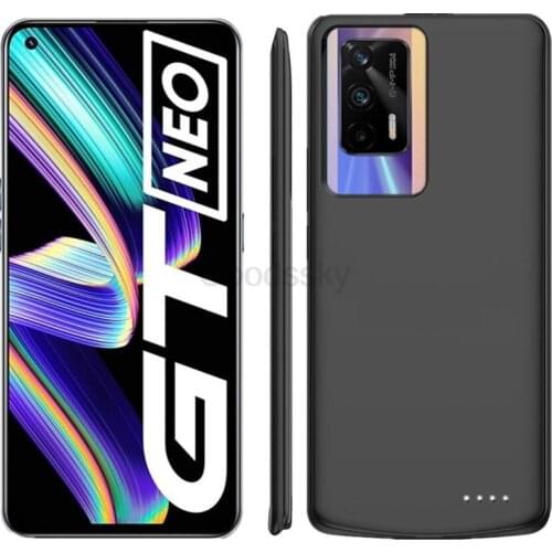 Battery Charger Case For Realme GT Neo Flash Explorer Master Edition external battery charging Cover Power bank Realme GT 5G