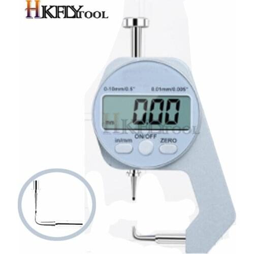 Digital Thickness Gauge Measuring Tools Electronic Thickness Meter Measure Thickness Of Paper Cloth Thin Metal Micrometer 0.01mm