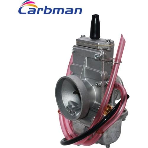 Carbman Carburador For Mikuni TM34 Flat Slide 34mm Carburetor Spigot TM34-2 34 mm 42-6100 TM-34