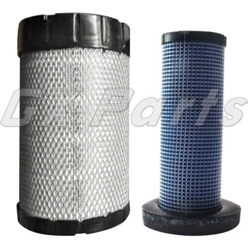 6698058 P628324 AF26364 Engine Air Filter Kit For Bobcat Skid Steer S160 S185 S205 S220 S250 S300 S330 T180 T190 T250 T300 T320