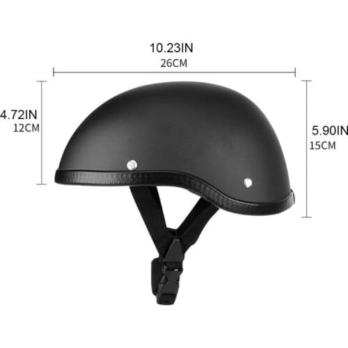 Summer Vintage Motorcycle Riding Half Helmet Open Face Windproof Unisex Simple Wholesale