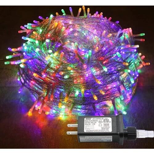 New Year Decoration Festoon LED String Fairy Lights 30-200M 24V EU/US Plug Safe for Outdoor Garden House New Year Free Shipping