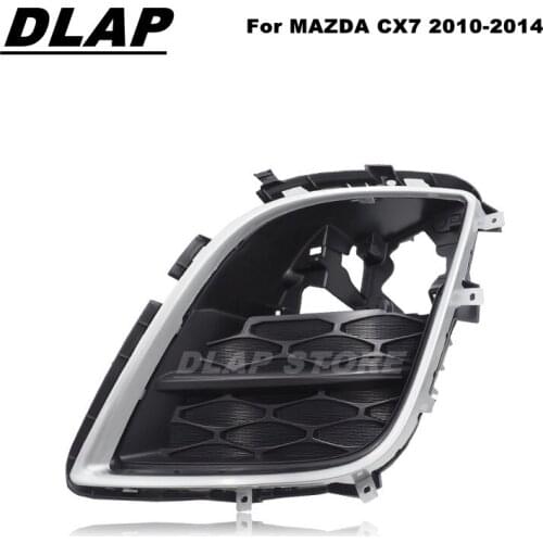 Car Fog Lights Shell For Mazda CX7 CX-7 2010 2011 2012 2013 2014 Front Bumper Fog Light Cover Fog Lamp Hood Foglight shell