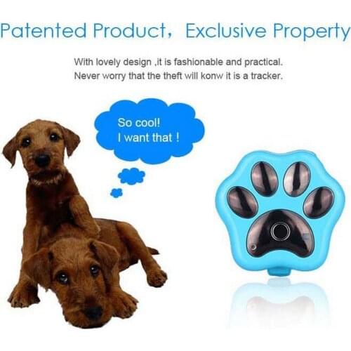 Smart Pet GPS Locator Cat Dog GPS Tracker Wireless Real-time Tracking Dogs Anti Lost Device Waterproof Security Finder