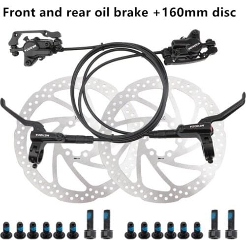 General Bicycle Brake Road/MTB Hydraulic Oil Mechanical Disc Brake Set Hydraulic Disc Brake with 160mm Rotors Bolts