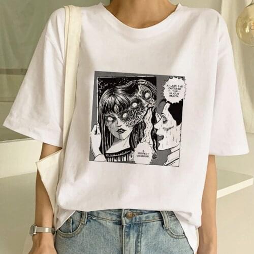 2021 Fun Retro Top Women Tshirt Short Sleeve Tshirt Hipster T-shirt Anime Clothes Tshirt Women T Shirt Harajuku Graphics Tshirt