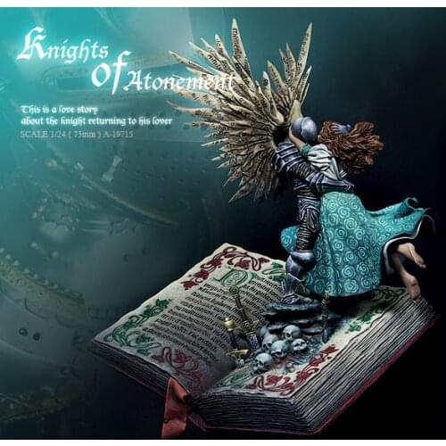 1/24 Resin Kits Knights of Atonement Knights redemption resin hand Colorless and self-assembled A-19715