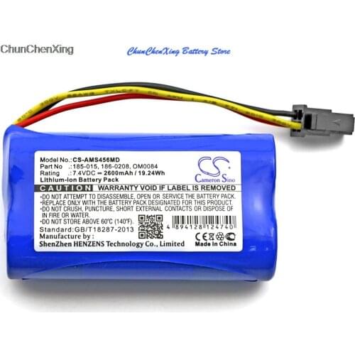 Cameron Sino 2600mAh Battery OM0084 for Aspect Medical System BIS VISTA, BIS Vista Monitoring, Vista View BIS Monitor, VTI 14564