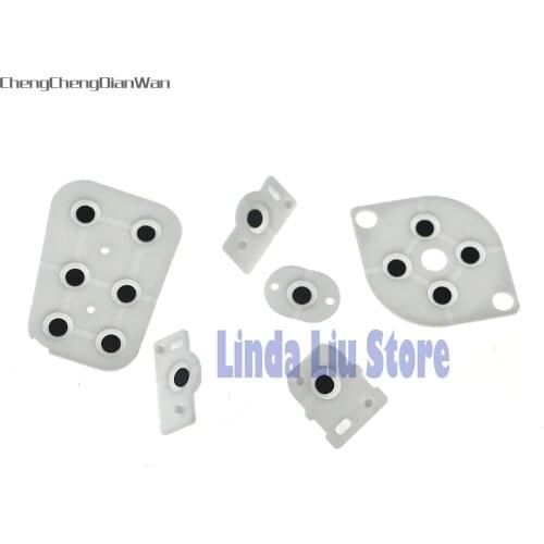 ChengChengDianWan silicone conductive rubber pad silicon rubber repair parts for N64 joystick 10sets/lot