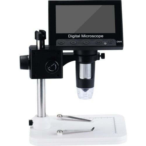 1000x 4.3" Digital Microscope Portable USB Digital Microscope HD OLED Screen Digital Microscope Screen Magnifier Magnify Tools