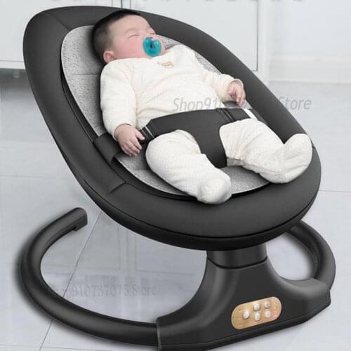 Baby Rocking Chair Soothing Chair Baby Charmer Baby Sleeping Electric Cradle Reclining Chair Newborn Supplies Rocking Bed