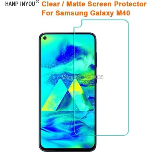 For Samsung Galaxy M40 A60 6.3" Clear Glossy / Anti-Glare Matte Screen Protector Protective Film Guard (Not Tempered Glass)