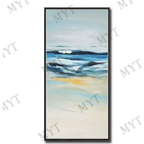 Hot sale modern Handmade abstract oil painting On Canvas hand-painted wall art picture artwork for Entrance home decor no framed