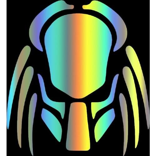 LLY-0832 Personality Car Stickers Predator Modeling Decal PVC Auto Motorcycle Decorative Accessories Waterproof Exquisite Decals