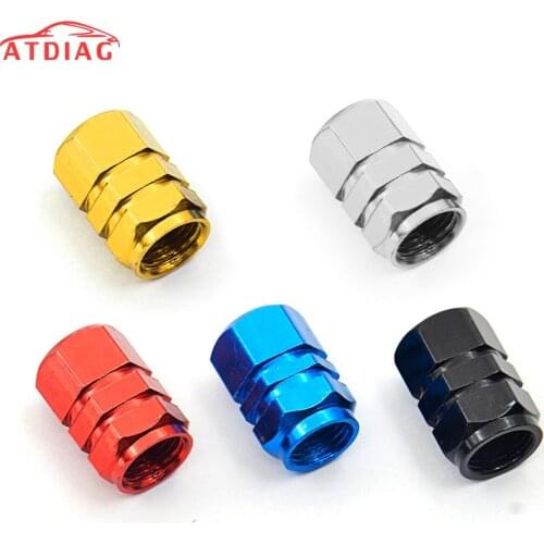 New Wheel Caps Theftproof Aluminum Car Wheel Tires Valves Tyre Stem Air valve Caps Airtight Cove Levert