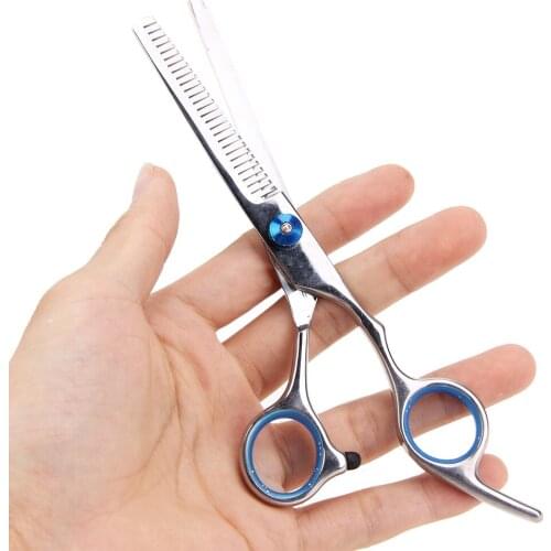 6.0 inch Stainless Steel Hairdressing Scissor High Quality Barber Cutting Scissor Thinning Shears Hot Sale