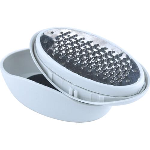 Oval Egg Shaped Pedicure File for Foot Care, Callus Cuticle Remover for Home Use