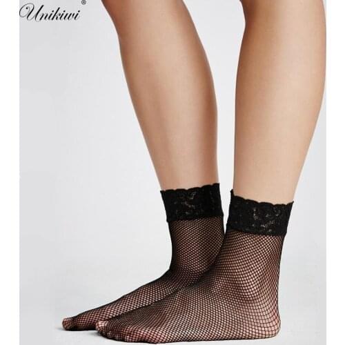 Chic Streetwear Womens Harajuku Breathable Lace Fishnet Socks.Sexy Hollow out Nets Socks Ladies Girls Fishnets High Heels Sox
