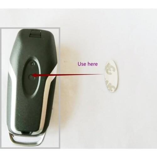 Replacement For Ford Car emblem insignia 25*10 mm Aluminum DIY metal sticker car accessories key speakers