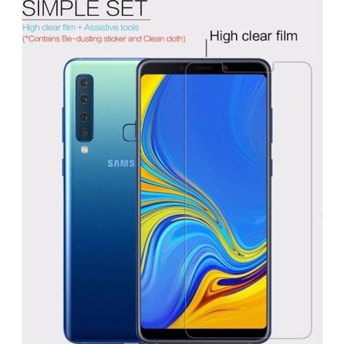 NILLKIN for Samsung A9 2018 Screen Protector Super Clear/Matte Anti-Glare Soft PET Film for Samsung Galaxy A9s /A9 Star Pro
