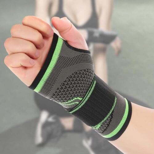 Mumian Wrist-guard Hook and Loop Closure Breathable Skin-friendly Compression Strap Protector Gloves Wristbands for Baseball