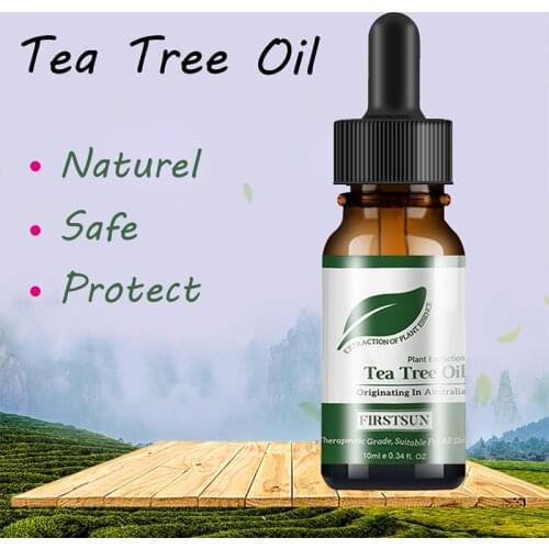 100% Tea Tree Oil Pure Essential Oil Face Skin Care Oil Blackhead Spots Treatment Scar Acne Remover Body Massage Relax N5M8