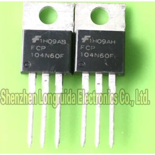 5PCS FCP104N60F E13005F1 FDP050AN06A0 FDPF16N50T FGPF50N33BT FQP85N10 TO-220/220F