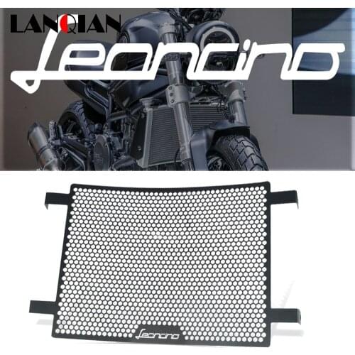 For Benelli Leoncino 800 Accessories Motorcycle Radiator Grille Guard Cover Protection Upper Water Tank Cover Leoncino 2020 2021