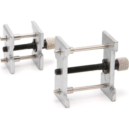 Two-in-one Watch Case Metal Movement Holder Watchmaker Clamp Repair Tool