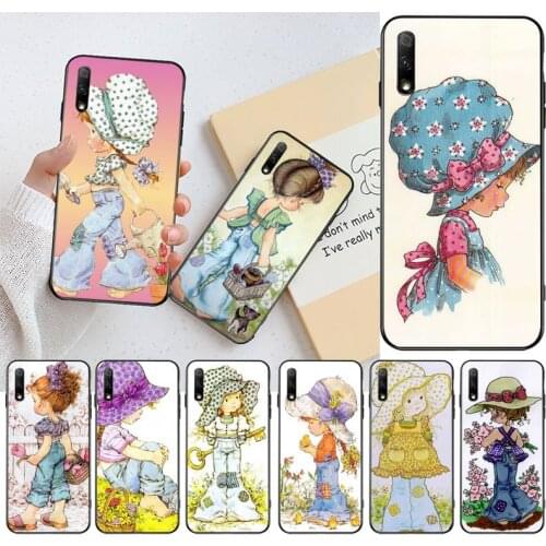 Cartoon girl Sarah Kay Phone Case For Huawei Nova 6se 7 7pro 7se honor 7A 8A 7C Prime2019