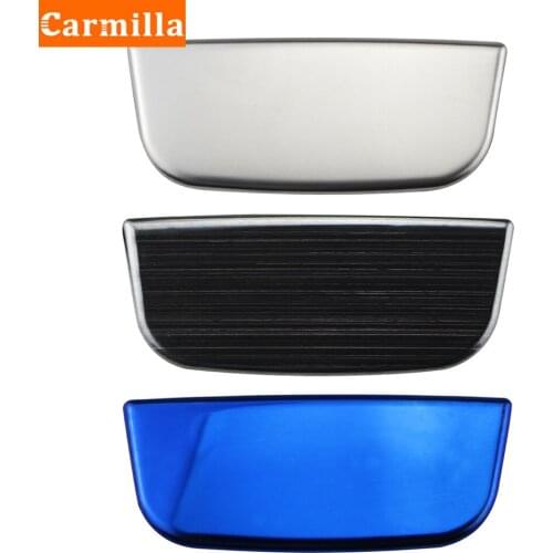 Stainless Steel Rear Amrest Box Decoration Cover Trim for Nissan Kicks 2017 - 2021 Car Styling Modification Accessories