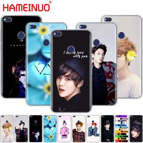 HAMEINUO Kpop exo LUHAN Park Chanyeol Cover phone Case for huawei Ascend P7 P8 P9 P10 P20 lite plus pro G9 G8 G7 2017
