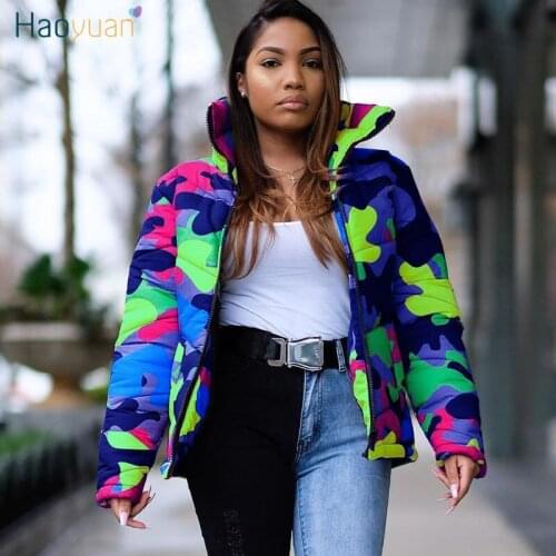 HAOYUAN Oversized Women's Down Jackets