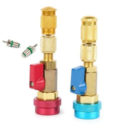 Air Conditioning R134A Valve Core Remover Installer High Low Pressure Tool