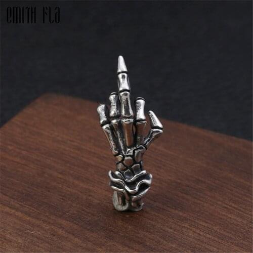 925 Sterling Silver Ghost Claw Pendants for Necklace Men Vintage Unisex Jewelry for Men And Women Jewelry Best Friends Gifts