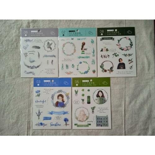 Colorful life decorative sticker(1piece)