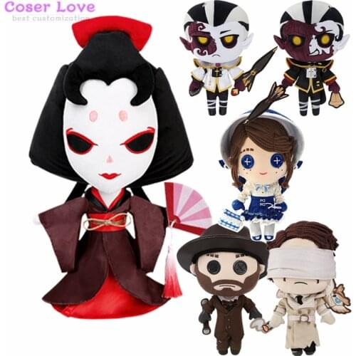 Identity V Mechanic Tracy Reznik Prophet Eli Clark Magician Emma Woods Gardener Michiko Halloween gift cartoon plush doll