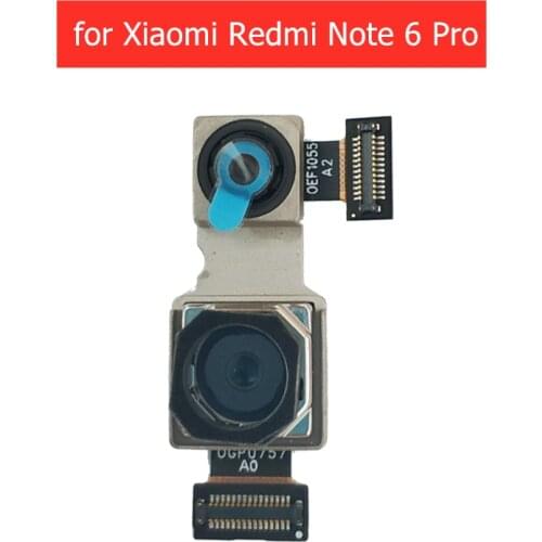For Xiaomi Redmi Note 6 Pro Main Camera Module Back Camera Big Rear Camera Module Flex Cable 12MPX Repair Spare Parts