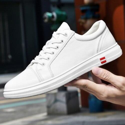 Men Fashion Footwear Anti-Slippery Man Casual Shoes Genuine Leather Casual Men Sneakers Autumn Walking Shoes Man