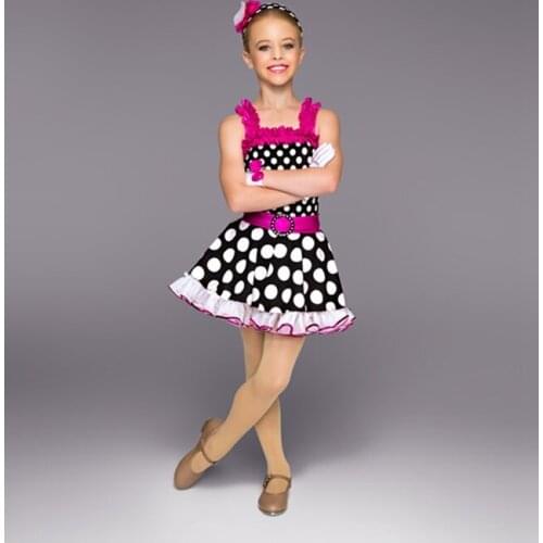 New Ballet Dancing Suit Girls Lovely Stage Show Dance Dress Kids School Dancing Competition Dress Headwear Gloves B-2450