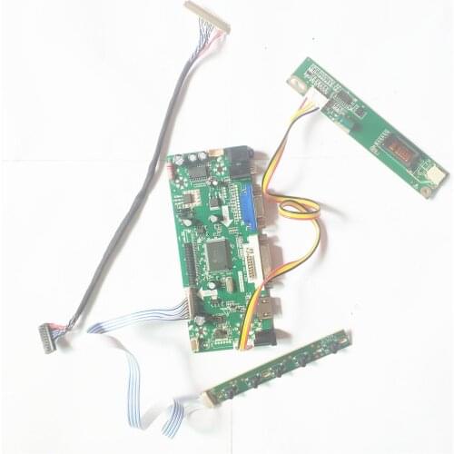 For B141EW04 V3 V4 V5 LVDS 30Pin CCFL M.NT68676 screen controller board HDMI-Compatible DVI VGA LCD monitor 1280*800 14.1"