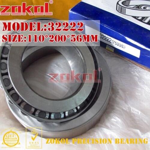ZOKOL bearing 32222 7522E Tapered Roller Bearing 110*200*56mm