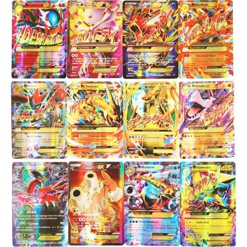 30 PCS Set Pokemon EX MEGA Lost Thunder No Repeat Game Battle Carte Trading V MAX GX TAG TEAM Series Shining Cards Collection